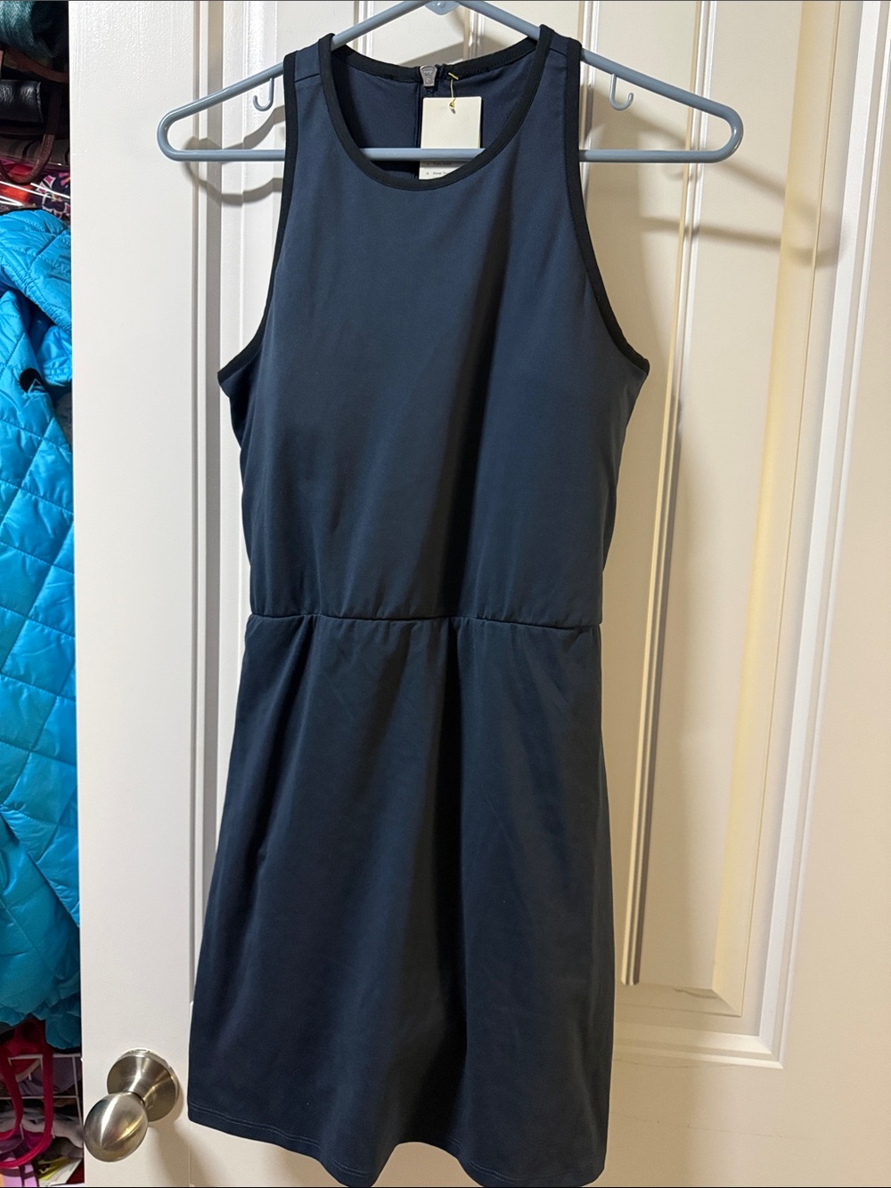 all in motion Navy Sleeveless Athletic Mini Dress